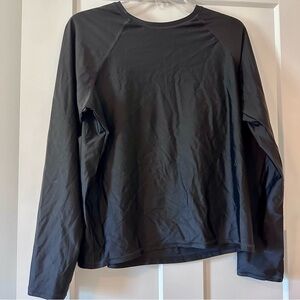 NWT XXL Black Long Sleeve Aerie Swim Shirt